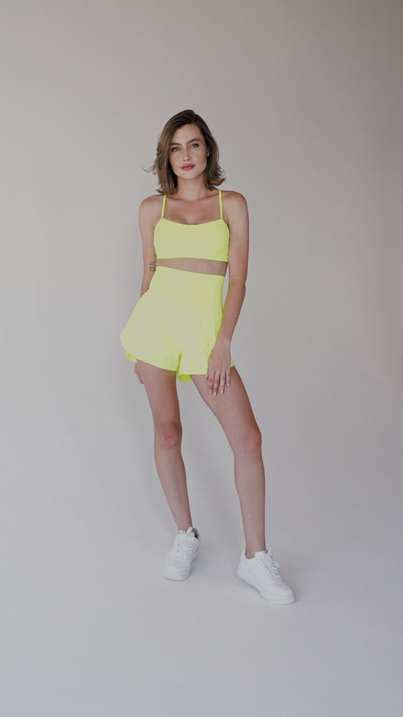 Vitality Breeze® Train Short - Neon Yellow
