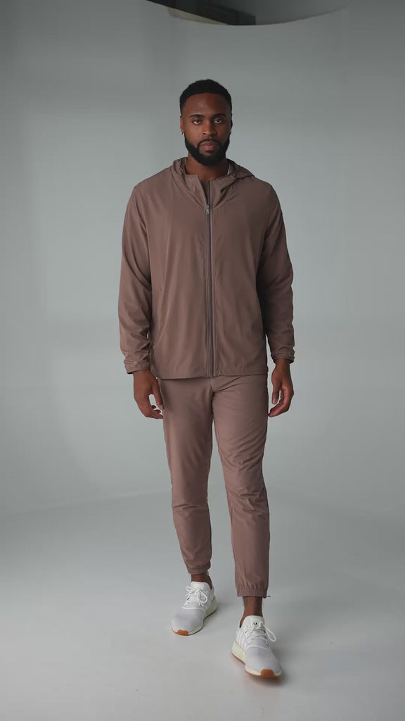 Vitality Prime® Windbreaker - Mocha