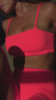 Vitality Pulse® Bandeau Bra - Neon Green