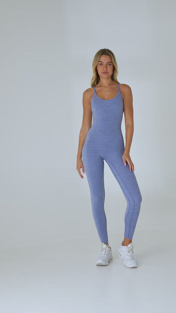 Vitality Daydream® Stitch Jumpsuit - Raindrop
