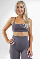 Cloud II® Strappy Bra - Concrete