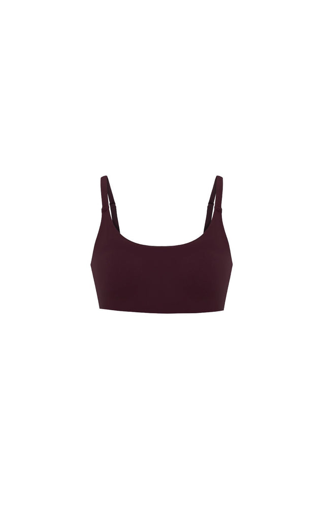 Cloud II® Scoop Bra - Wine