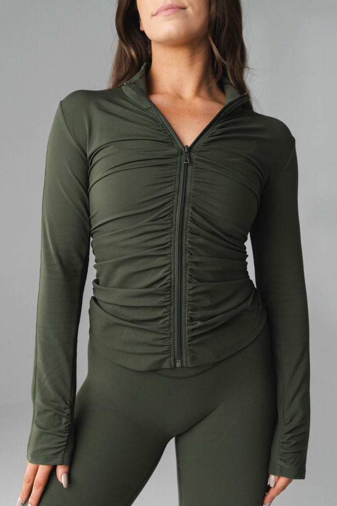 Cloud II® Gather Jacket - Olive