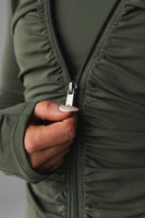 Cloud II® Gather Jacket - Olive