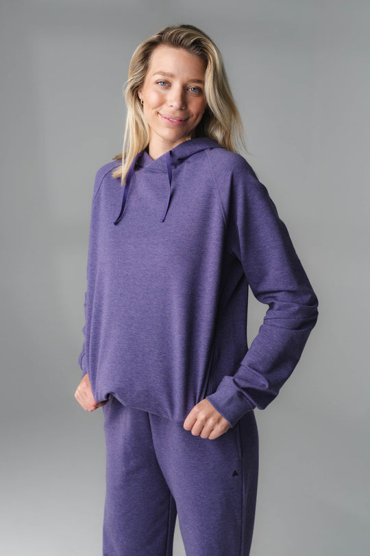 Vitality Studio® Uni Hoodie - Violet Marl