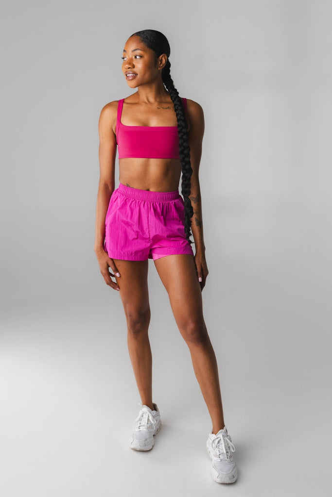 Vitality Surface Run Short - Fuchsia