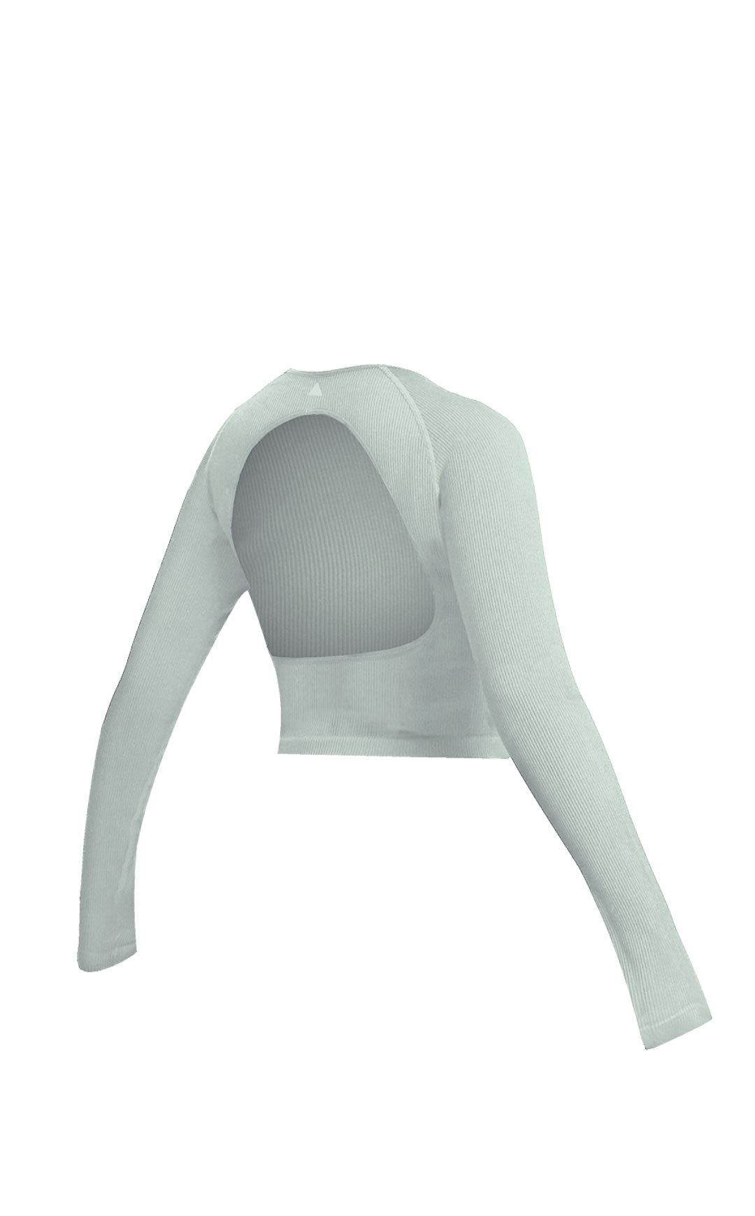 Synergy Open Back Long Sleeve - Women's Light Green Athletic Shirt